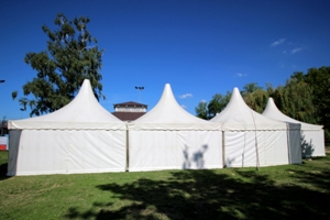 Pagoda sátor 5x5 méteres-31